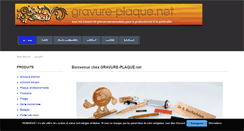 Desktop Screenshot of gravure-plaque.net